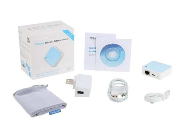 101020 TP LINK TL WR802N N300 Wireless N Nano Router Repeater Client AP