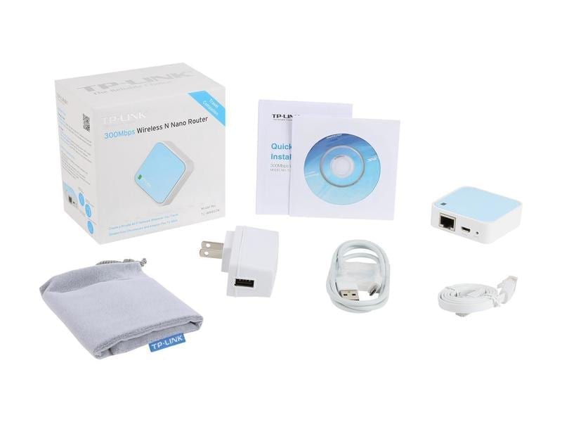 TP-LINK TL-WR802N N300 Wireless N Nano Router, Repeater, Client, AP ...