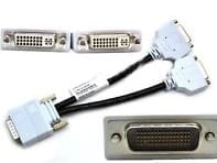 45810 DMS 59 TO DUAL DVI Y SPLITTER CABLE