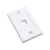 53728 Intellinet Wall Plate 1 Outlet 163286