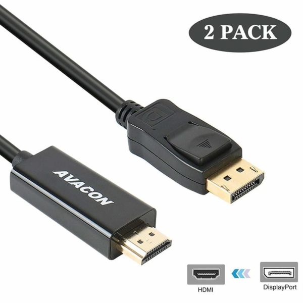 149319 Benfei DisplayPort to HDMI 6 Feet Gold Plated Cable
