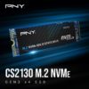 231584 PNY CS2130 2TB M2 PCIe NVMe Gen3 x4 Internal SSD M280CS2130 2TB RB
