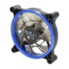 236177 APEVIA 512L CBL 120mm Silent Dual Rings Blue LED Fan with 32 x LEDs