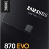 234488 Samsung 870 EVO 500GB SATA 25 Solid State Drive MZ 77E500BAM