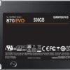 234489 Samsung 870 EVO 500GB SATA 25 Solid State Drive MZ 77E500BAM