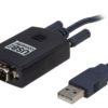 251654 Coboc USB to RS232 DB9 Male Serial Cable 15m