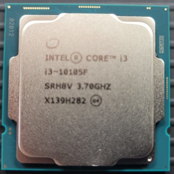 252847 Intel Core i3 10th Gen i3 10105F Quad core 370 GHz CPU OEM