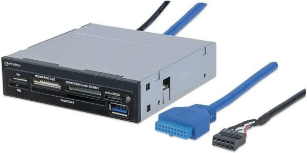 250910 Internal MultiCard ReaderWriter USB 30 35 Bay Mount 34 in 1