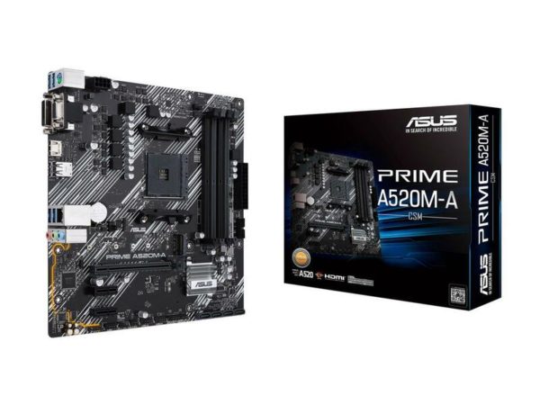 250816 Asus PRIME A520M ACSM AMD AM4 micro ATX