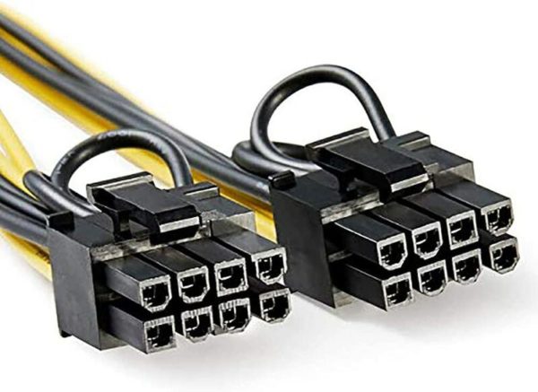 275277 8 Pin PCI E to 2 PCI E 8 Pin 6 Pin + 2 Pin Power Cable
