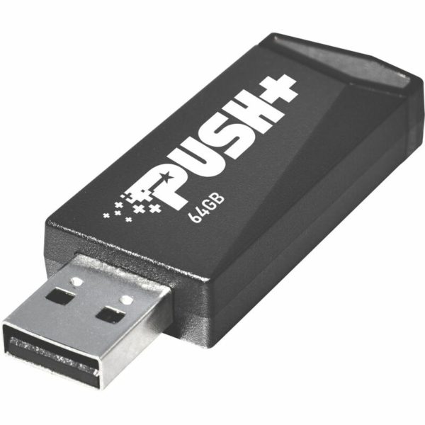 276865 Patriot Push+ USB 32 Gen 1 Flash Drive 64GB