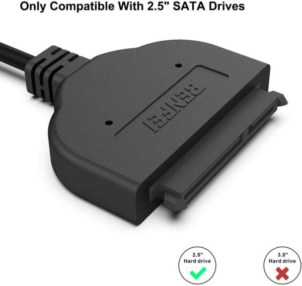 282092 BENFEI SATA to USB Cable BENFEI USB 30 to SATA III Hard Drive Adapter