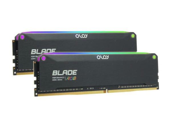 231599 OLOy Blade RGB 32GB 2 x 16GB 288 Pin DDR4 SDRAM DDR4 3600 PC4 28800 Desktop Memory Model ND4U1636181DRKDE