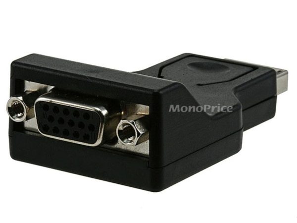 162788 Monoprice DisplayPort Male to VGA Female Active Adapter