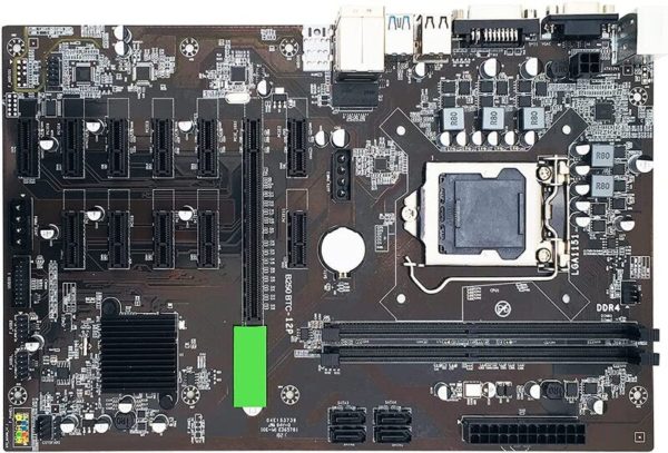 302520 B250 Motherboard 12X PCIE Card Slot DDR4 BTC Mining