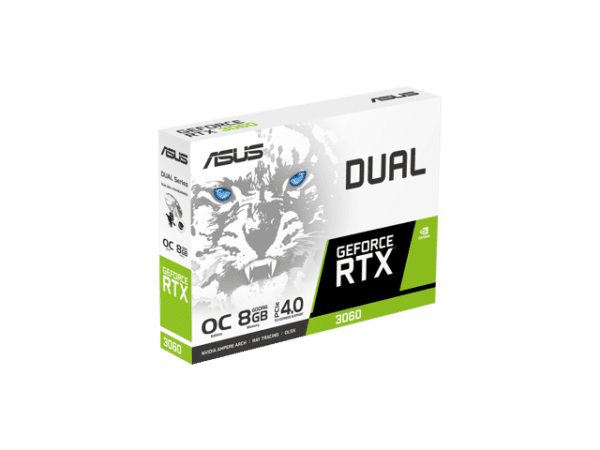 309398 ASUS Dual GeForce RTX 3060 White OC Edition