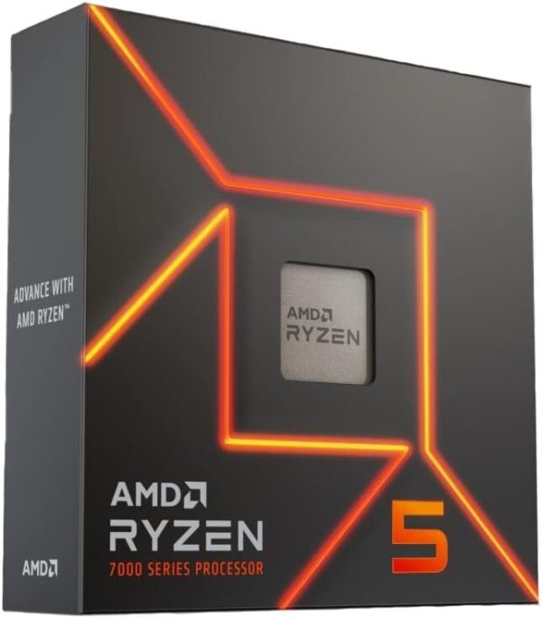 314357 AMD Ryzen 5 7600X 47 GHz Six Core AM5 Processor