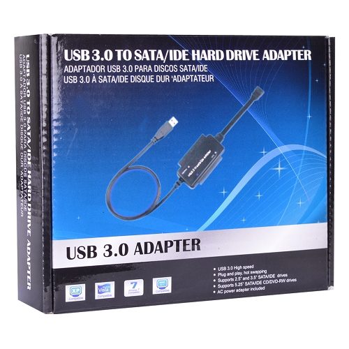 77346 SuperSpeed USB 30 SATA IDE Adapter ADA USB30TOSATA IDE