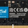 316804 Crucial RAM 16GB DDR5 4800MHz CL40 Laptop Memory CT16G48C40S5