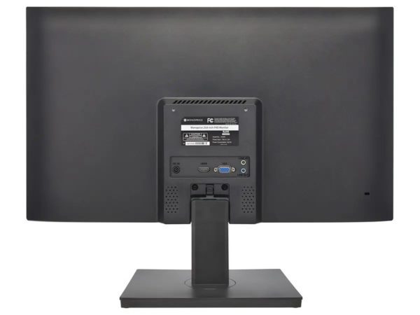 318200 Monoprice Crystal Pro Business Monitor 24in Full HD 1920x1080p IPS 75Hz HDMI VGA